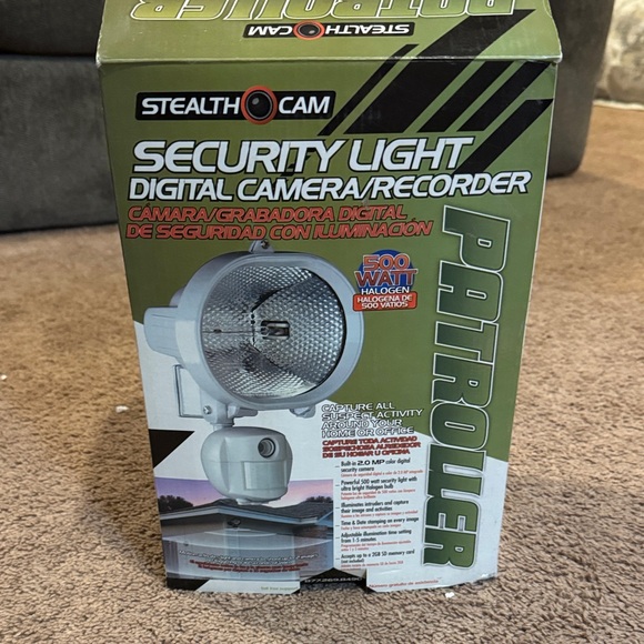 Stealth Cam Security Light Digital Camera/Recorder